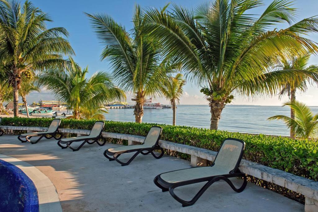 Amara, Depa Con Vista Al Mar Apartment Cancun Bagian luar foto
